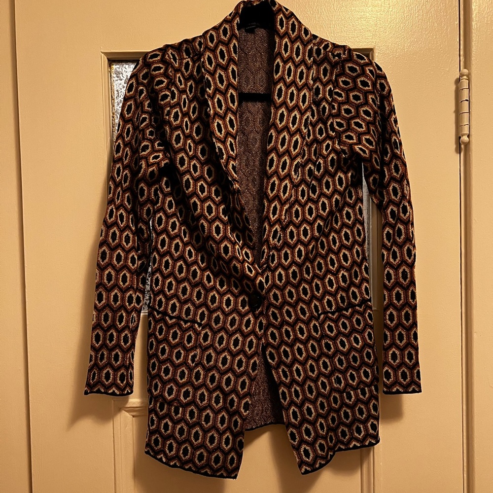 Seventy brand metallic blazer size 44